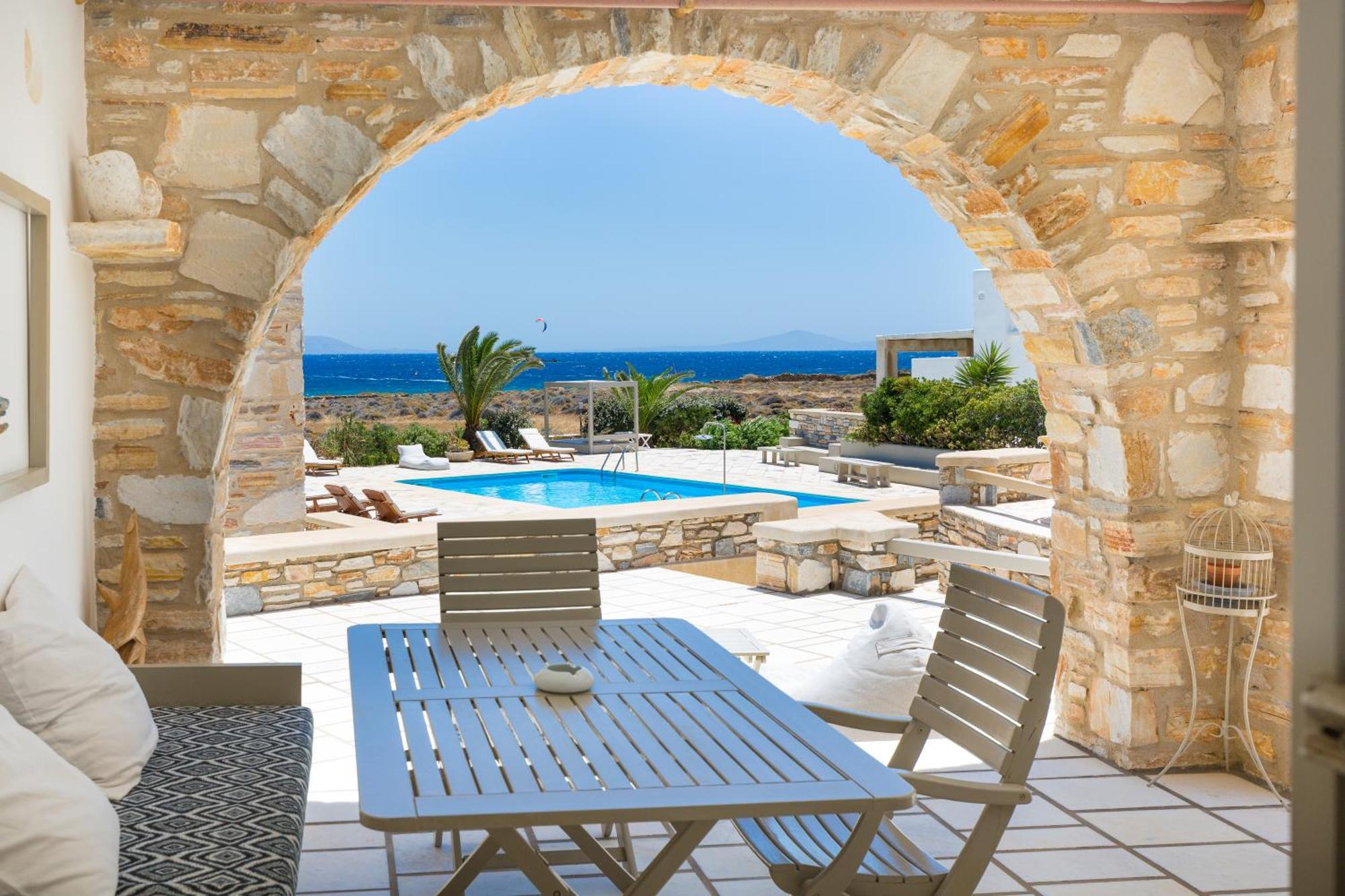 Golden Sea Villas Chrisi Akti  Exterior foto