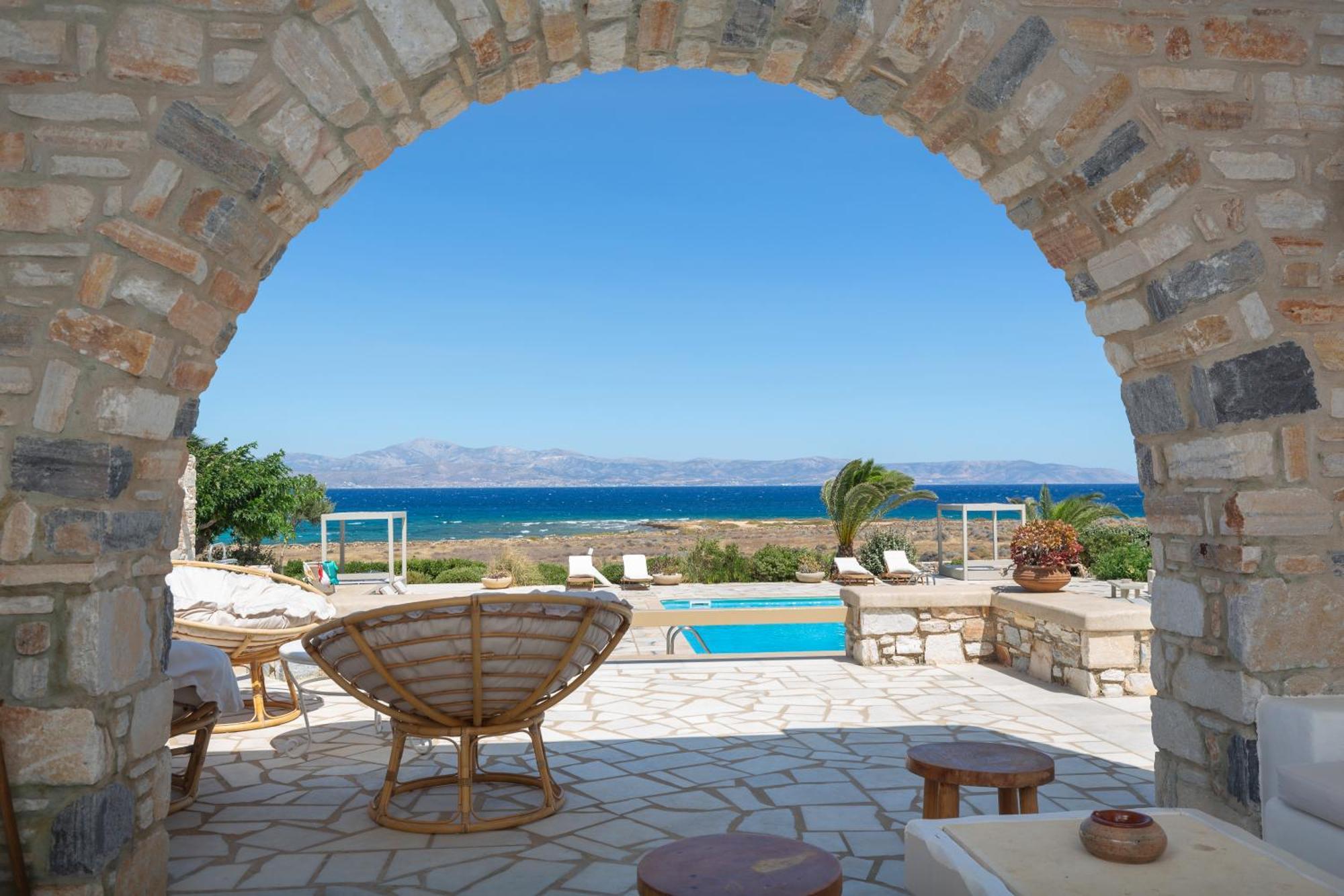 Golden Sea Villas Chrisi Akti  Exterior foto